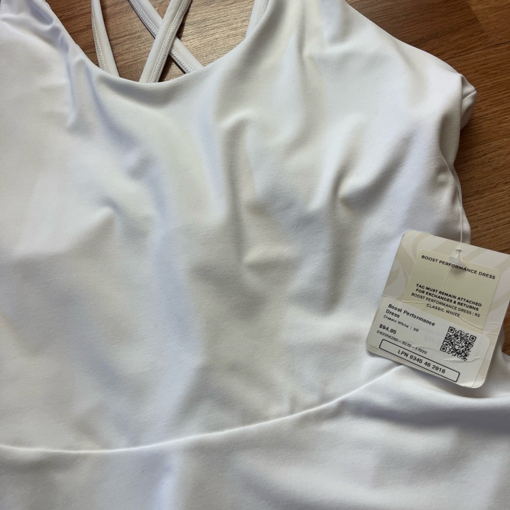 Fabletics Boost Performance Classic Mini Dress Wh… - image 12